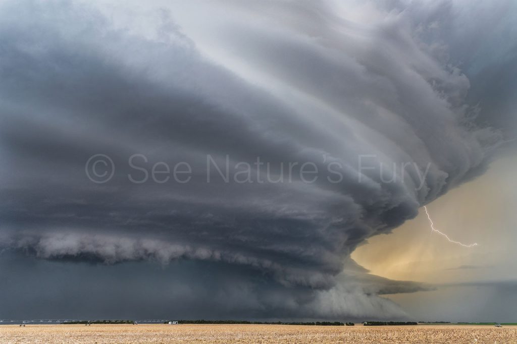 Imperial Supercell with Lightning