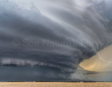 Imperial Supercell with Lightning