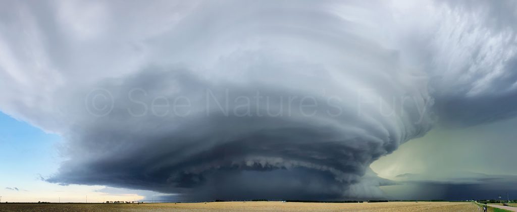 Panoramic Supercell Imperial Nebraska