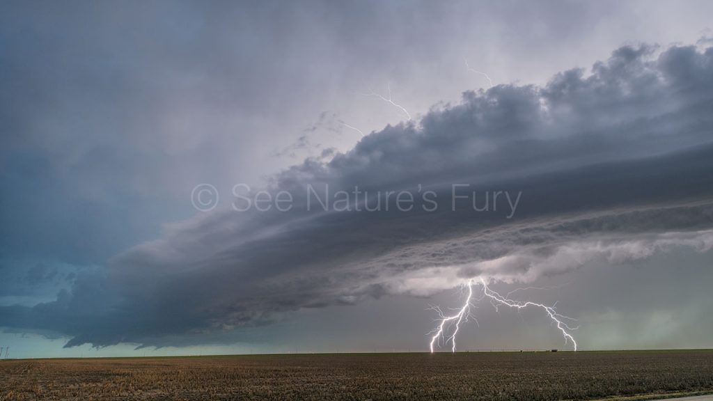 Lightning Near Guymon Oklahoma