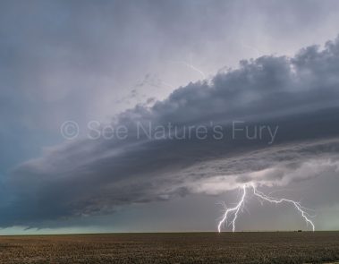 Lightning Near Guymon Oklahoma