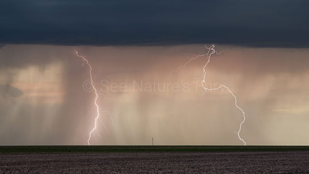 Sunset Lightning Guymon