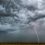 Lightning near Springfield, Colorado