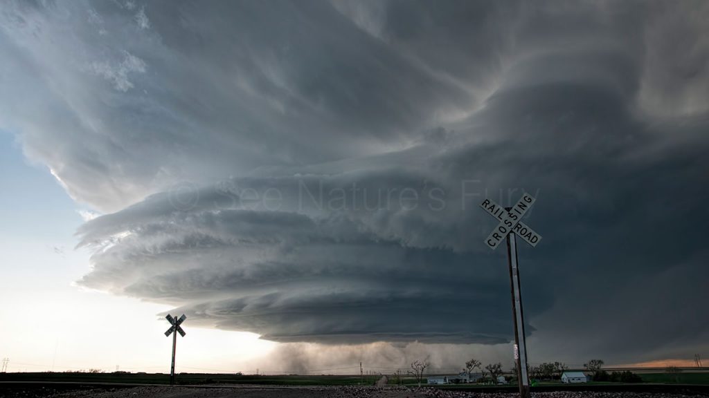 A sculptured low precipitation supercell forms in western Nebraska. This was shot during a storm chasing, weather and photography tour.